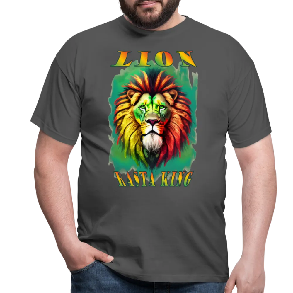 T-shirt Homme Lion Rasta King #1