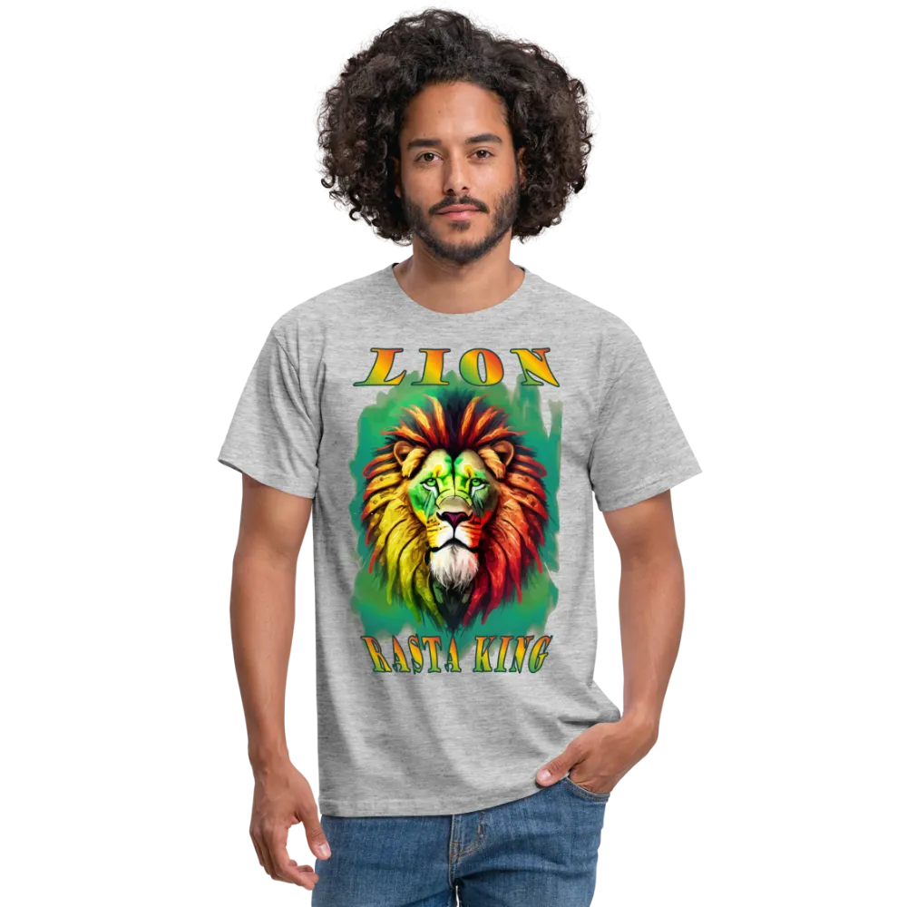 T-shirt Homme Lion Rasta King #1