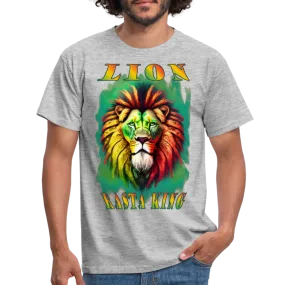 T-shirt Homme Lion Rasta King #1