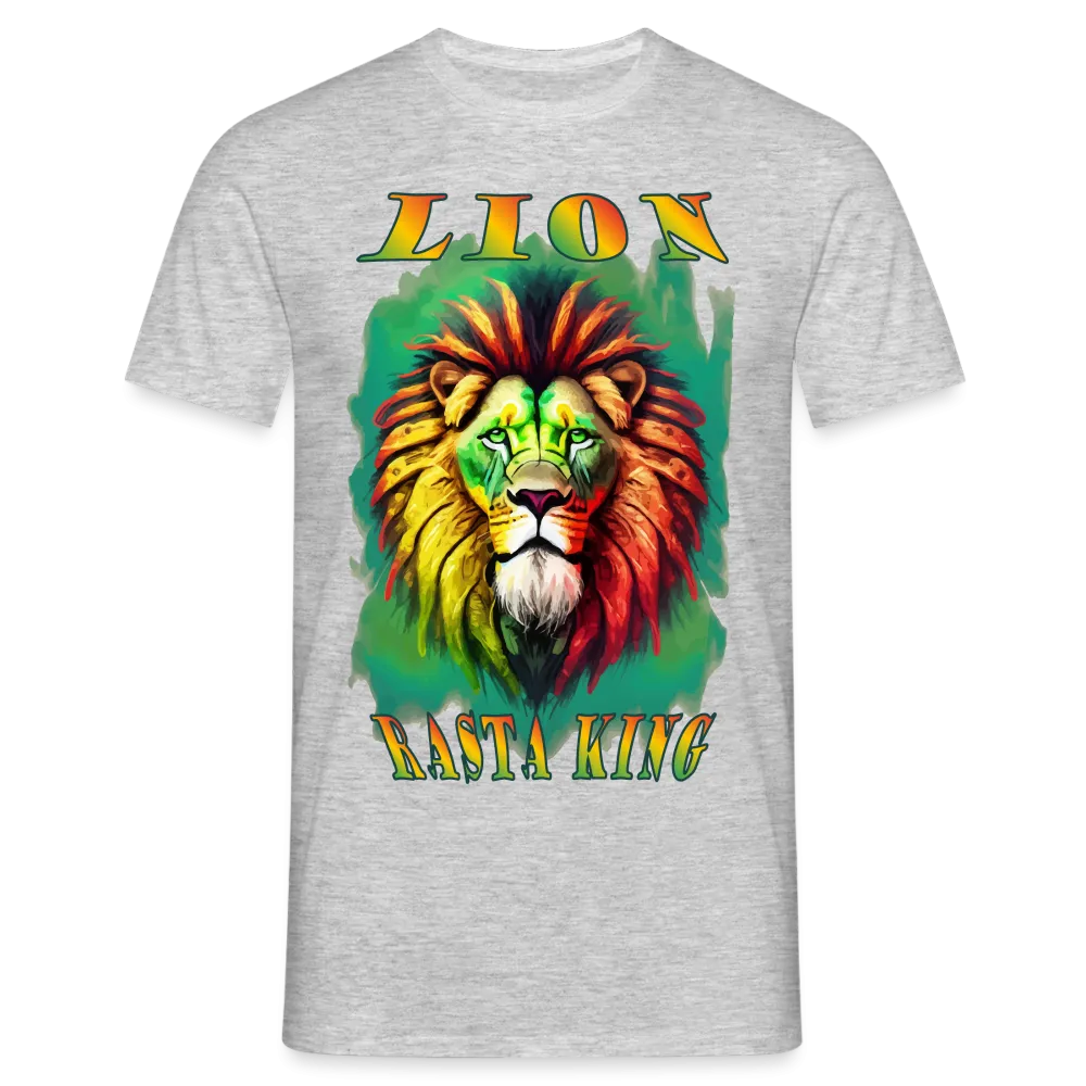 T-shirt Homme Lion Rasta King #1