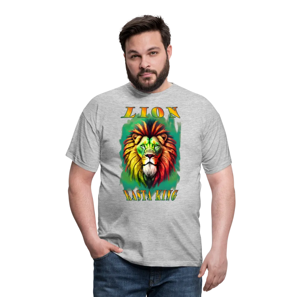 T-shirt Homme Lion Rasta King #1