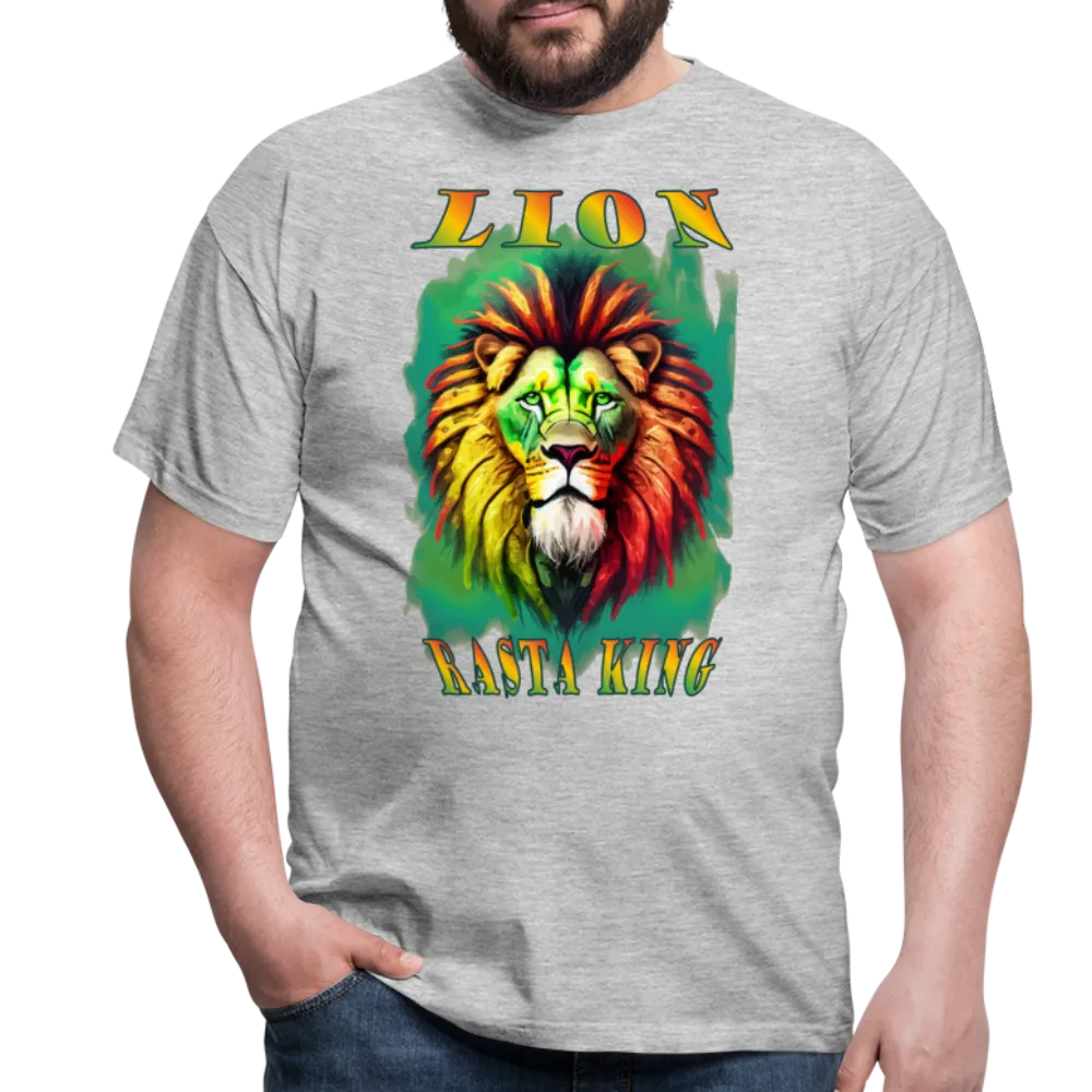 T-shirt Homme Lion Rasta King #1