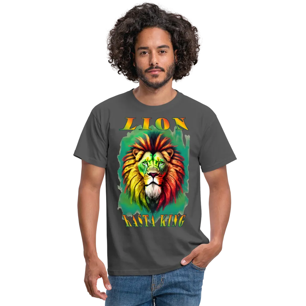 T-shirt Homme Lion Rasta King #1