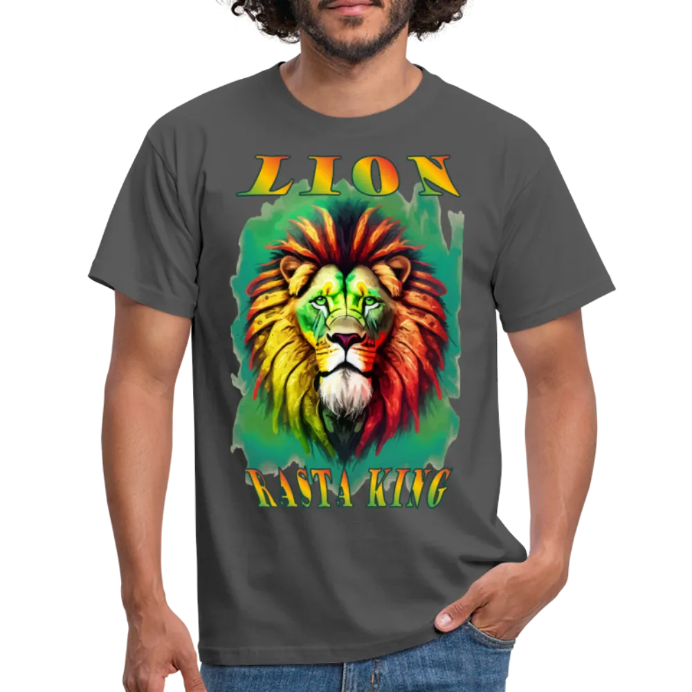 T-shirt Homme Lion Rasta King #1