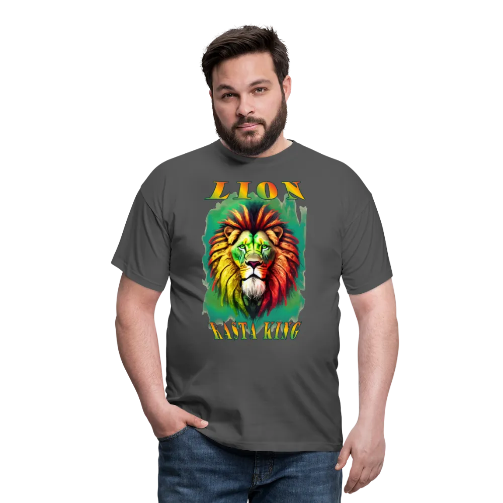 T-shirt Homme Lion Rasta King #1