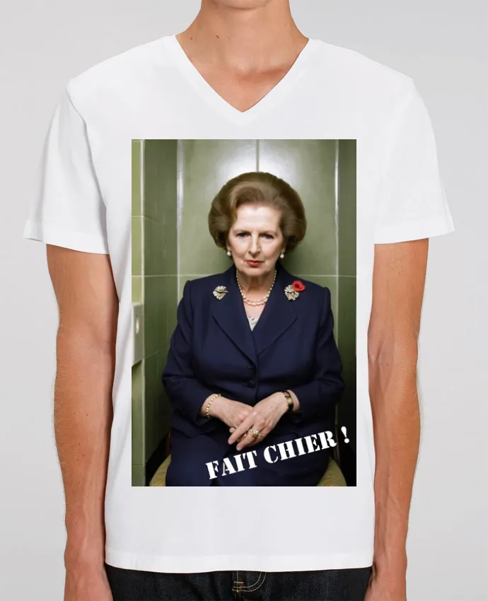 T-shirt homme Margaret Thatcher par TiA