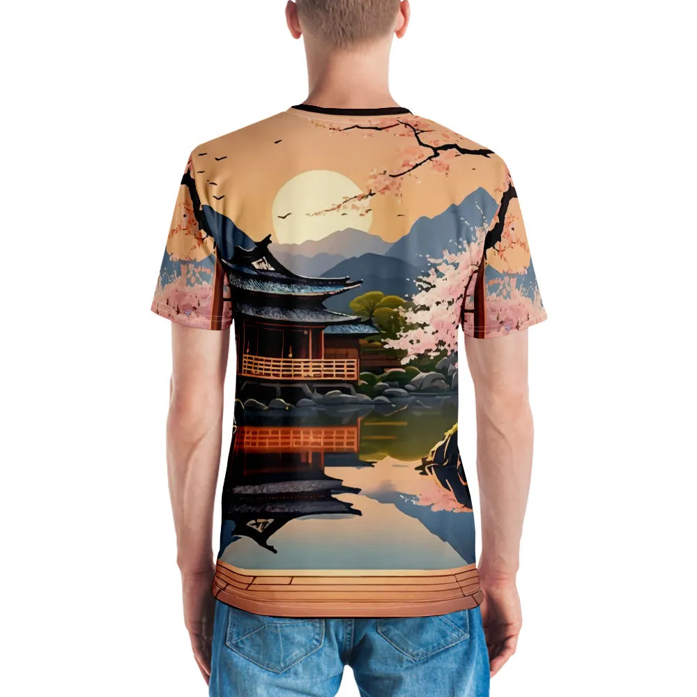 T-Shirt homme Paysage zen japonais