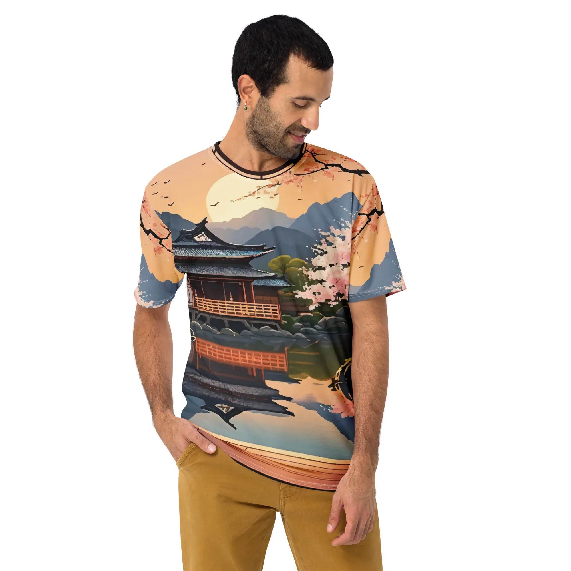 T-Shirt homme Paysage zen japonais