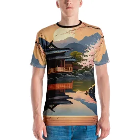 T-Shirt homme Paysage zen japonais