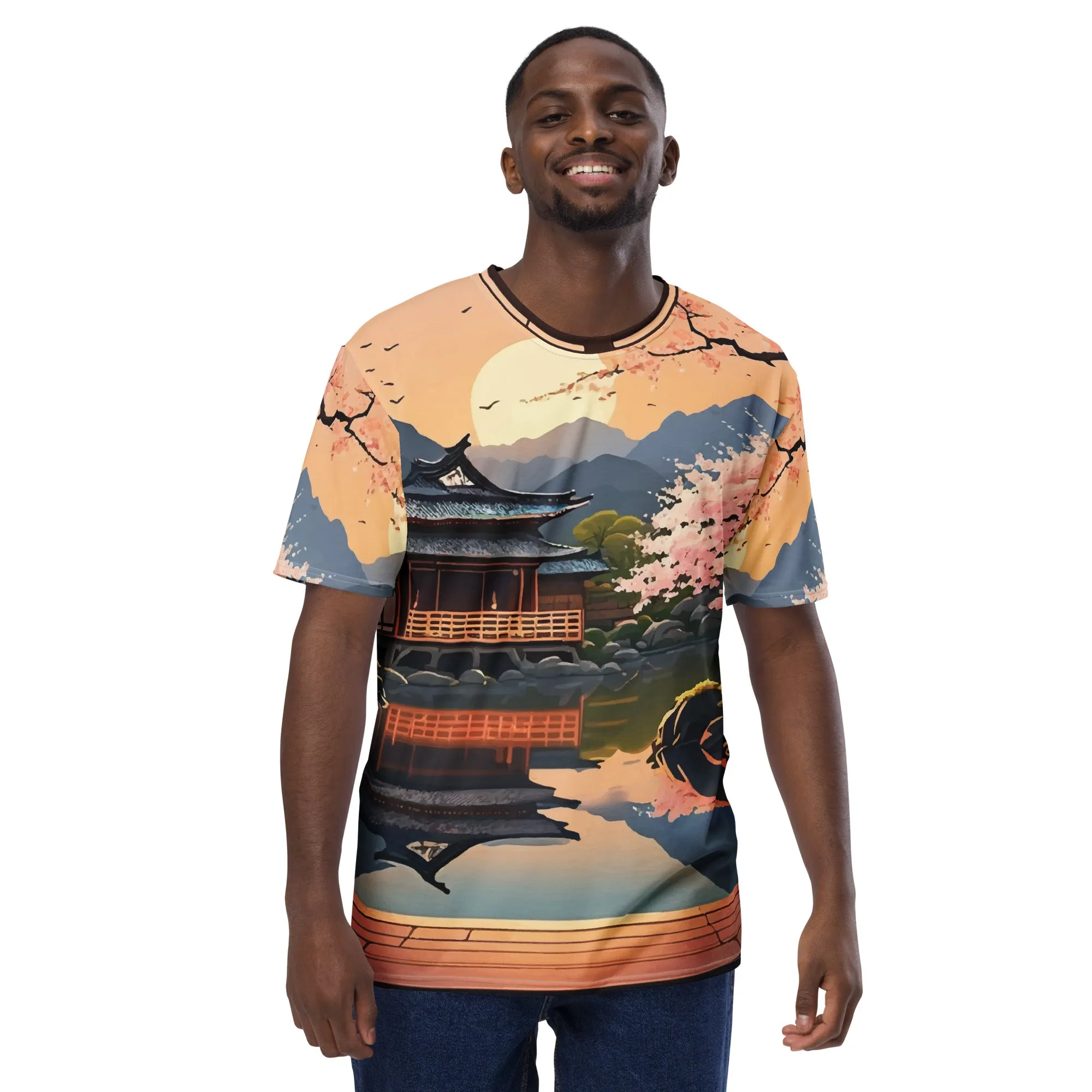 T-Shirt homme Paysage zen japonais