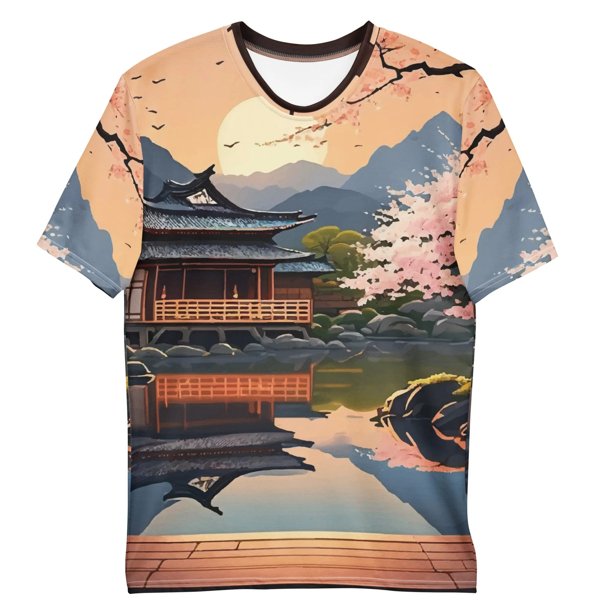 T-Shirt homme Paysage zen japonais