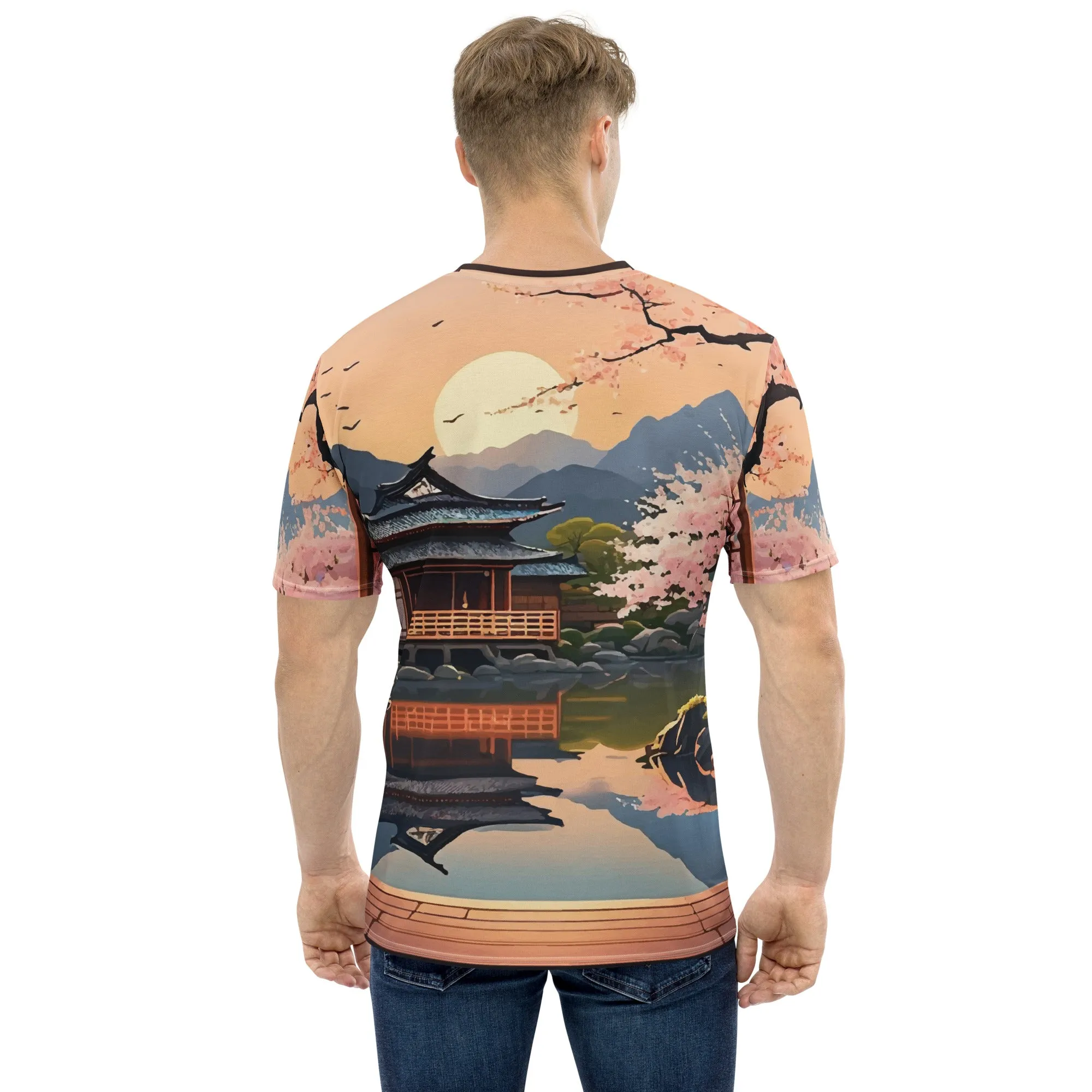 T-Shirt homme Paysage zen japonais