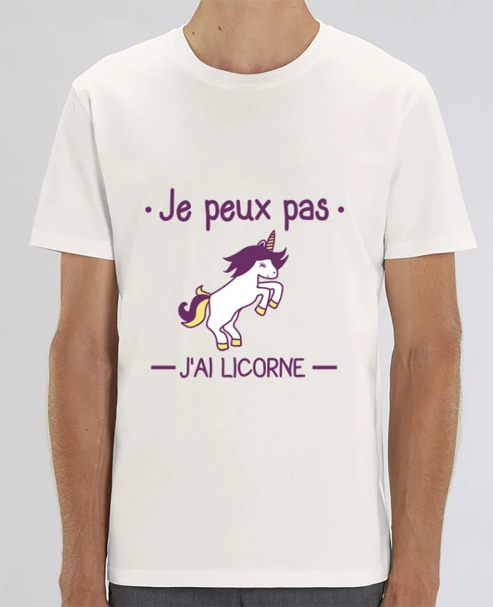 T-Shirt Je peux pas j'ai licorne par Benichan