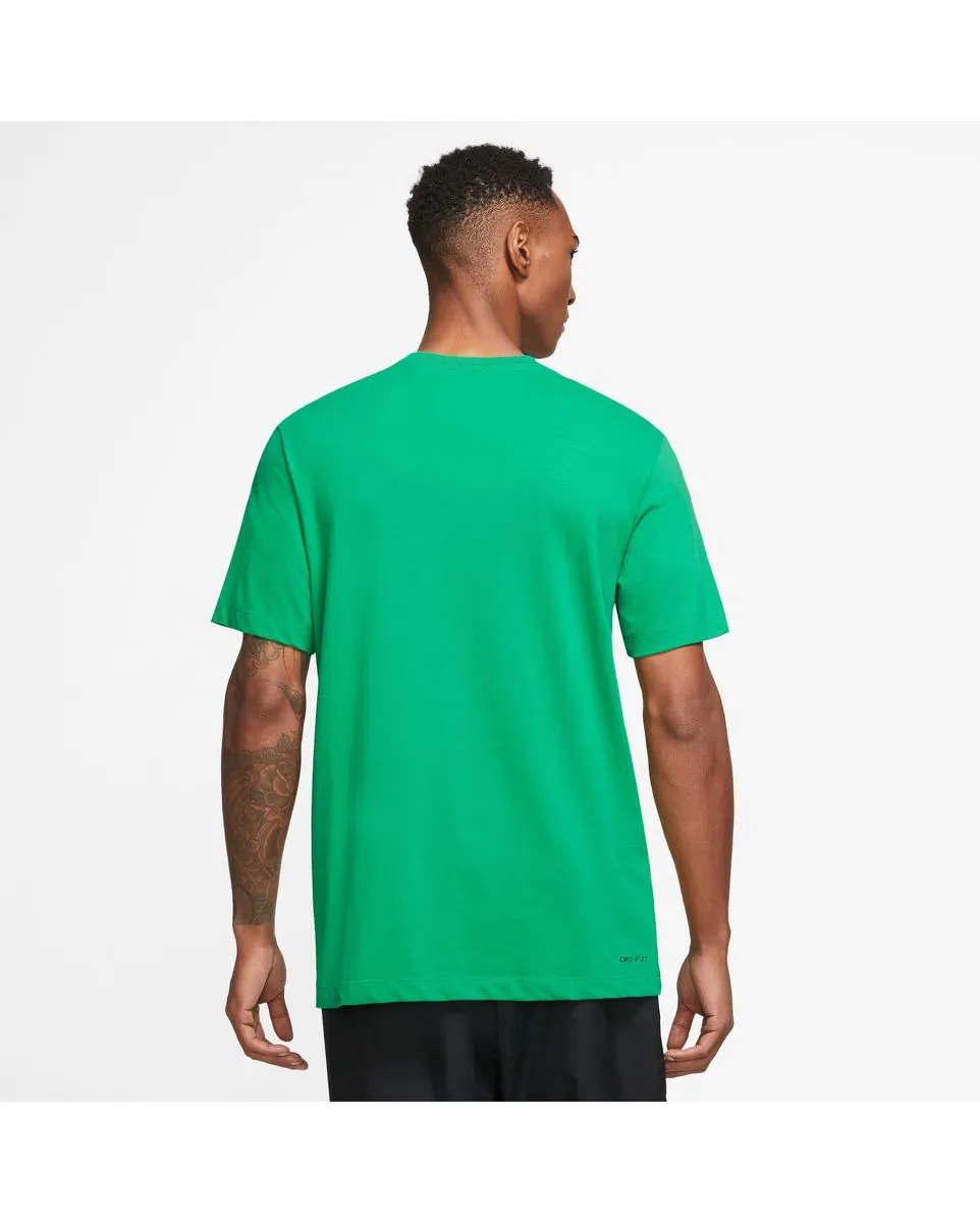 T-shirt manches courtes Homme M J JUMPMAN DF SS CREW Vert