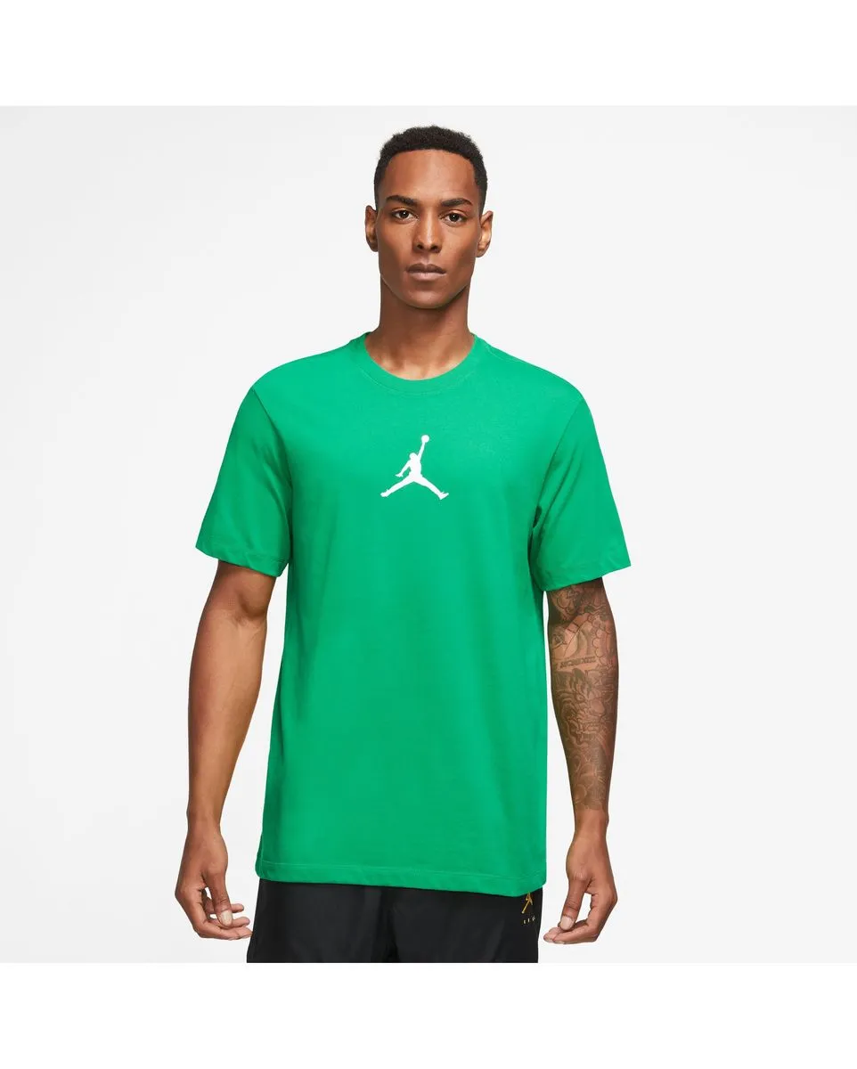 T-shirt manches courtes Homme M J JUMPMAN DF SS CREW Vert