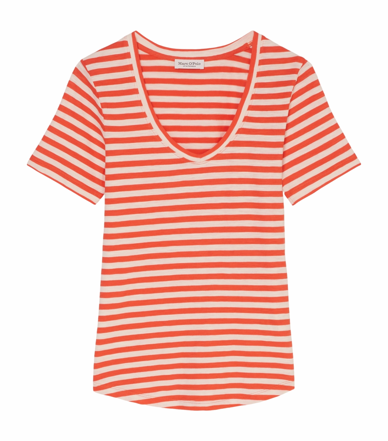 T-Shirt Marc O'Polo Femme 403219651293 Multi/Fruity Orange