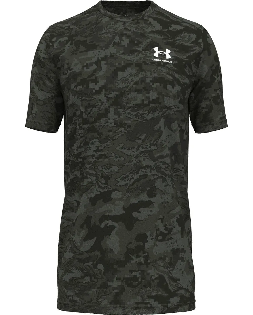 T-SHIRT MC Homme UA ABC CAMO SS Vert