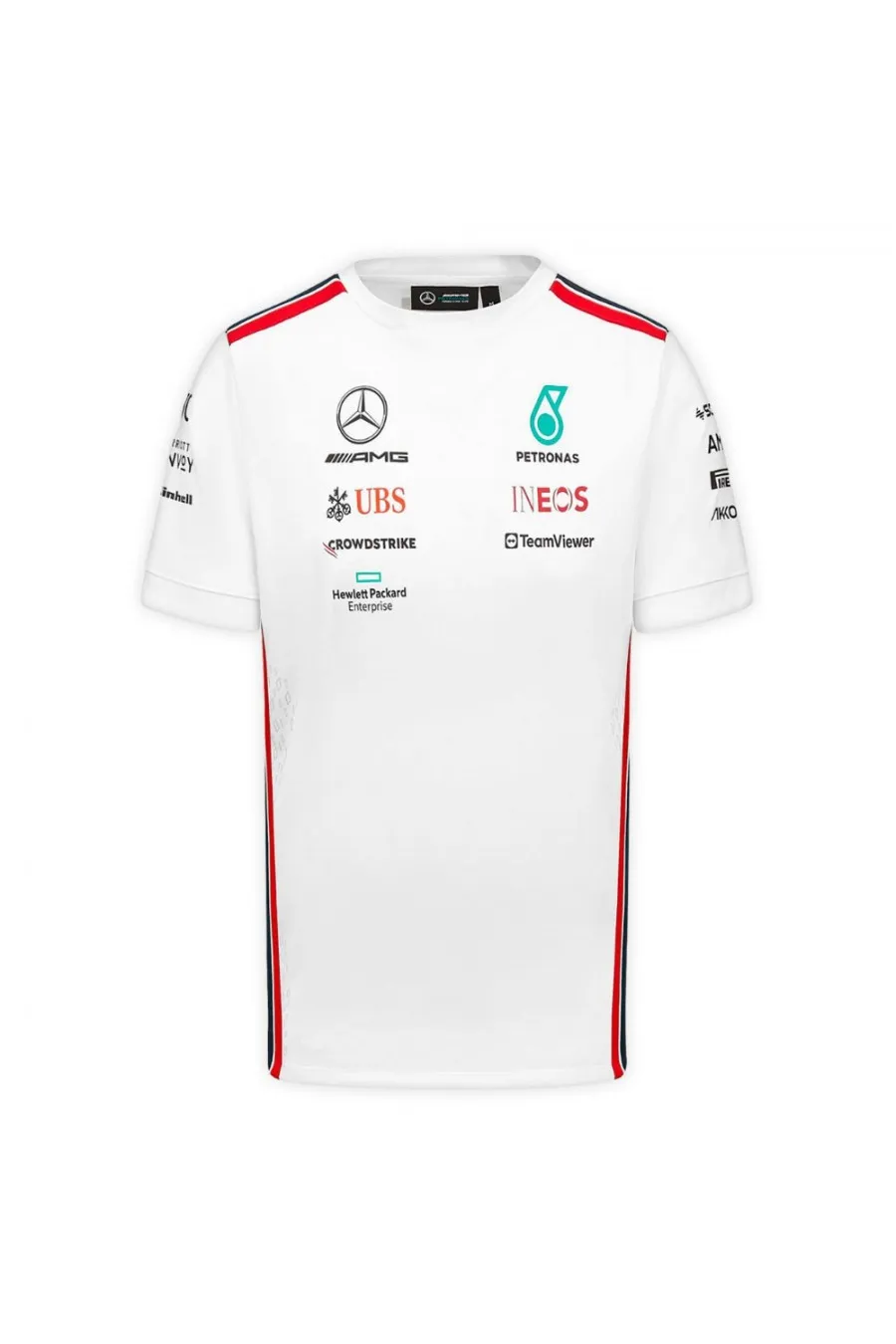 T-shirt Mercedes F1 Blanc