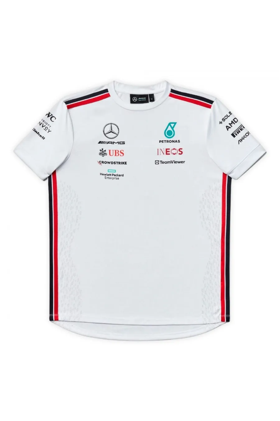 T-shirt Mercedes F1 Blanc