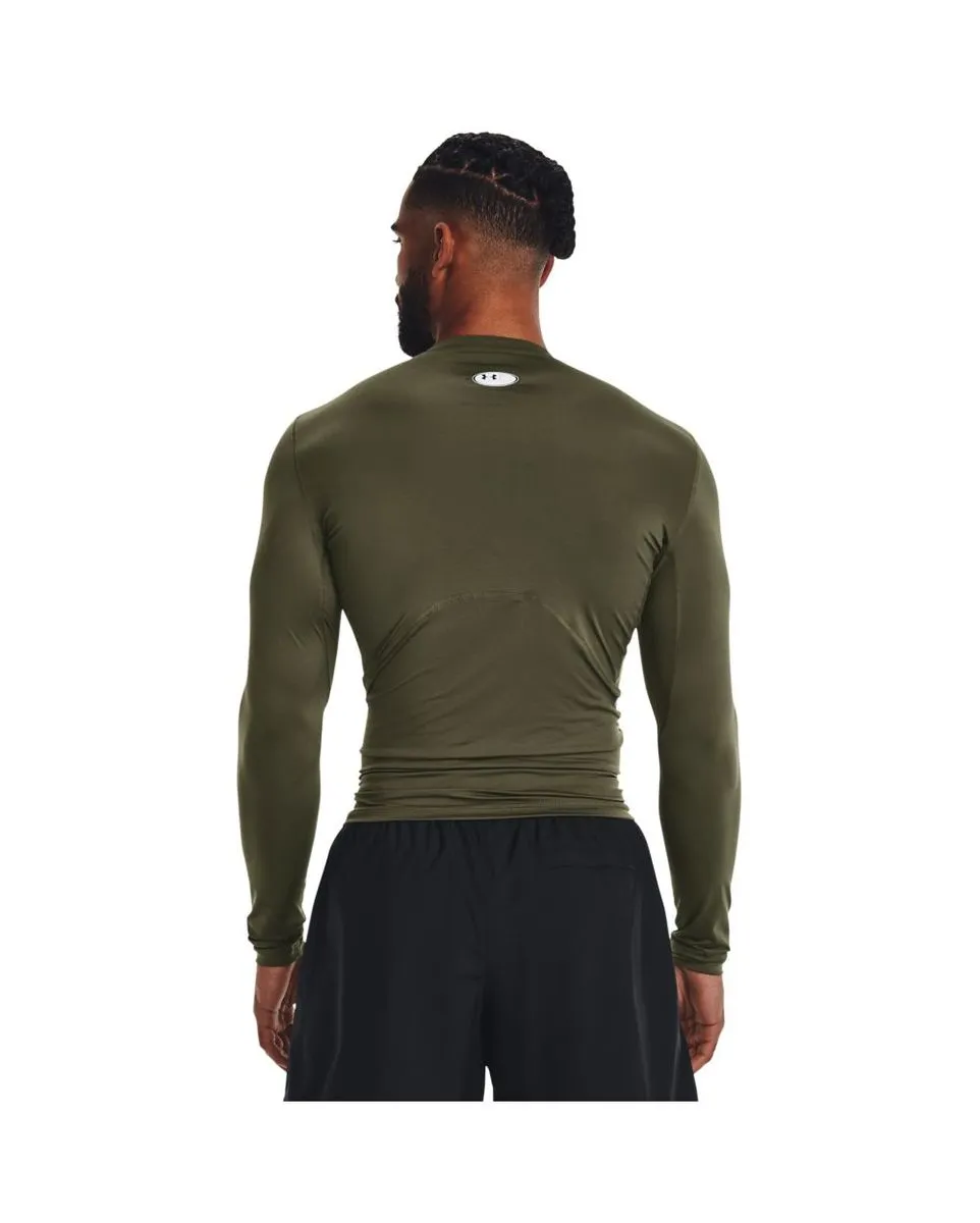 T-Shirt ML Homme UA HG ARMOUR COMP LS Vert