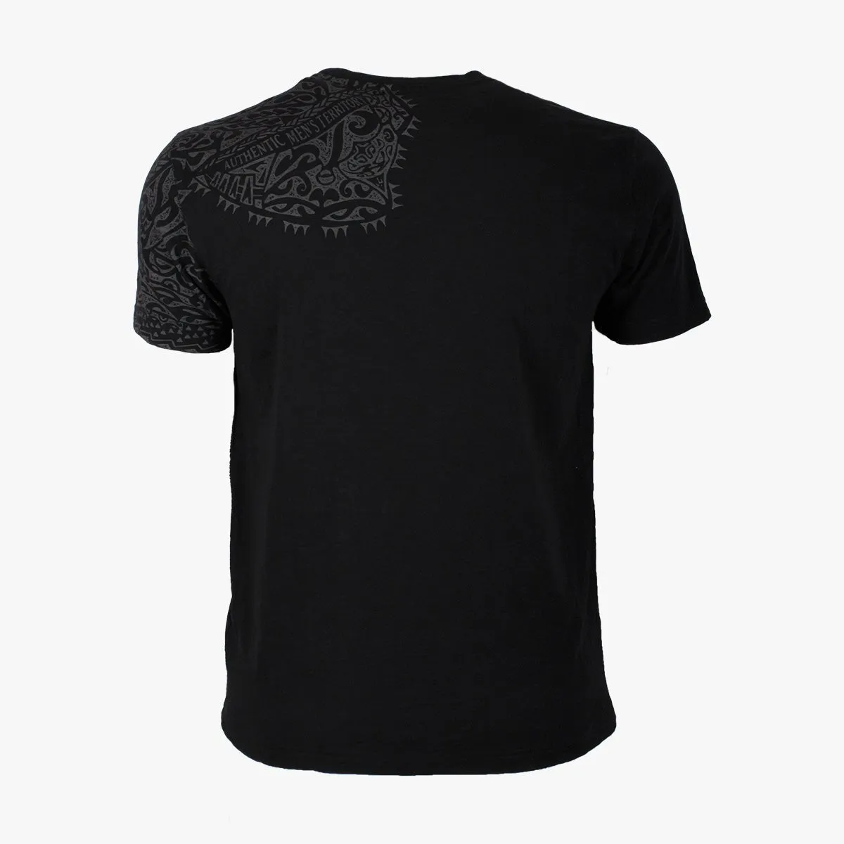 T-shirt noir effet tatouage