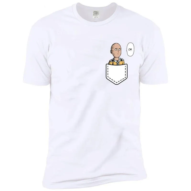 T-Shirt One Punch Man  Saitama Poche