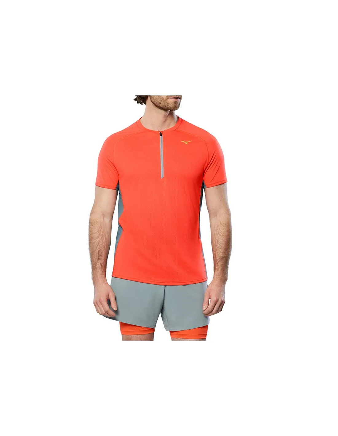 T-shirt par Trail Mizuno Trail Dryaeroflow Hz Homme Orange