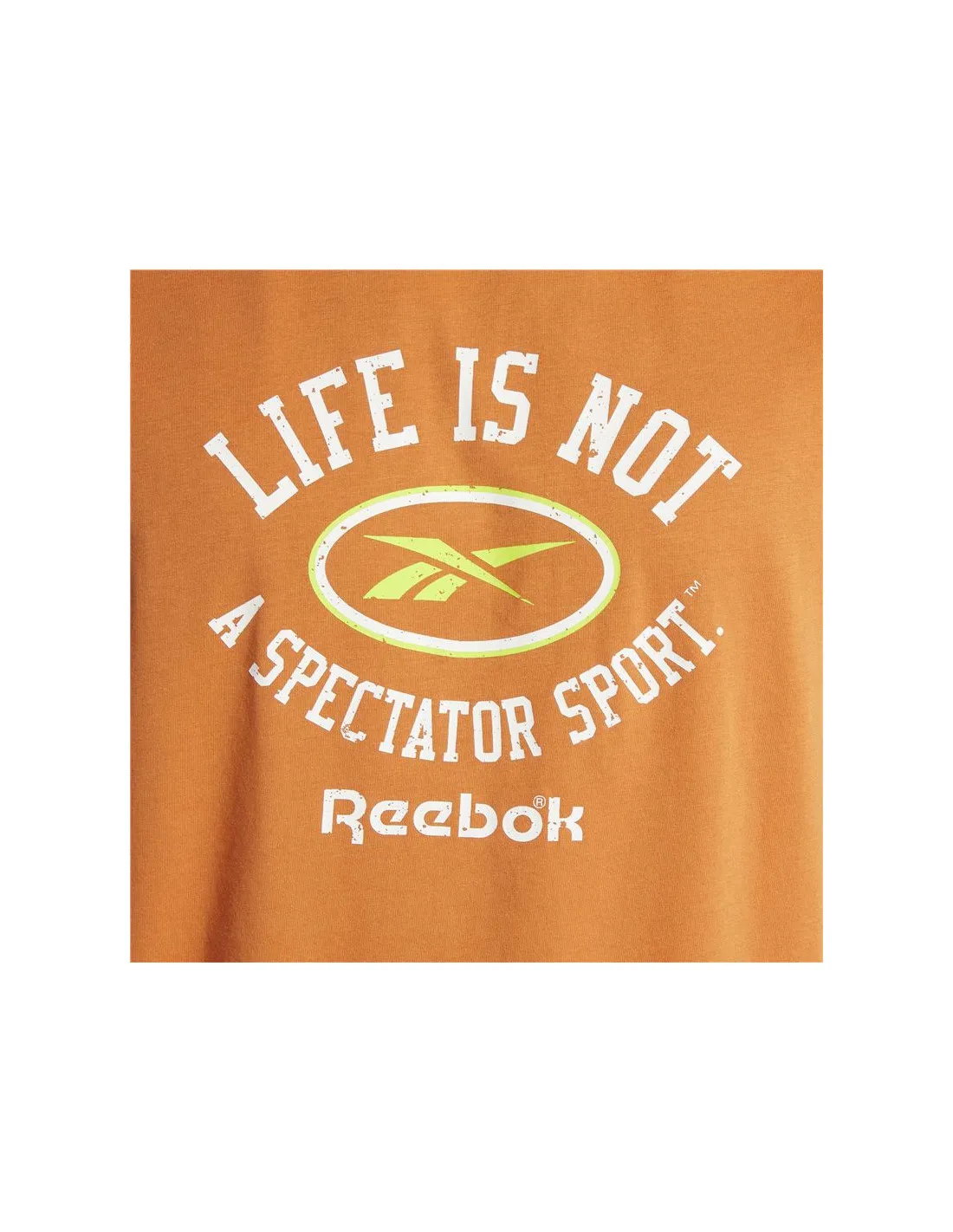 T-shirt Reebok Graphic Series Man Orange