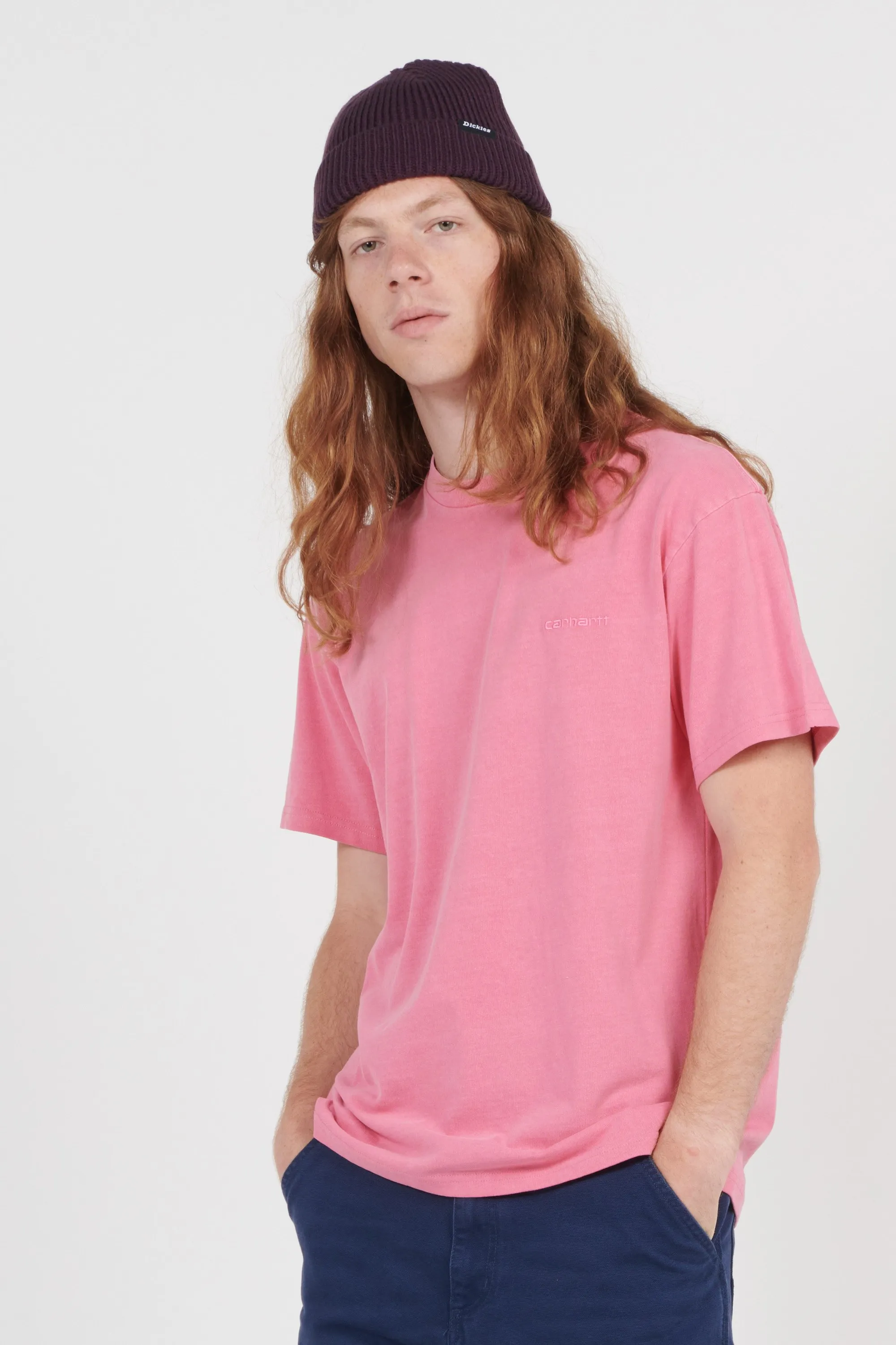 T-shirt Rose Carhartt Wip - Homme | Citadium