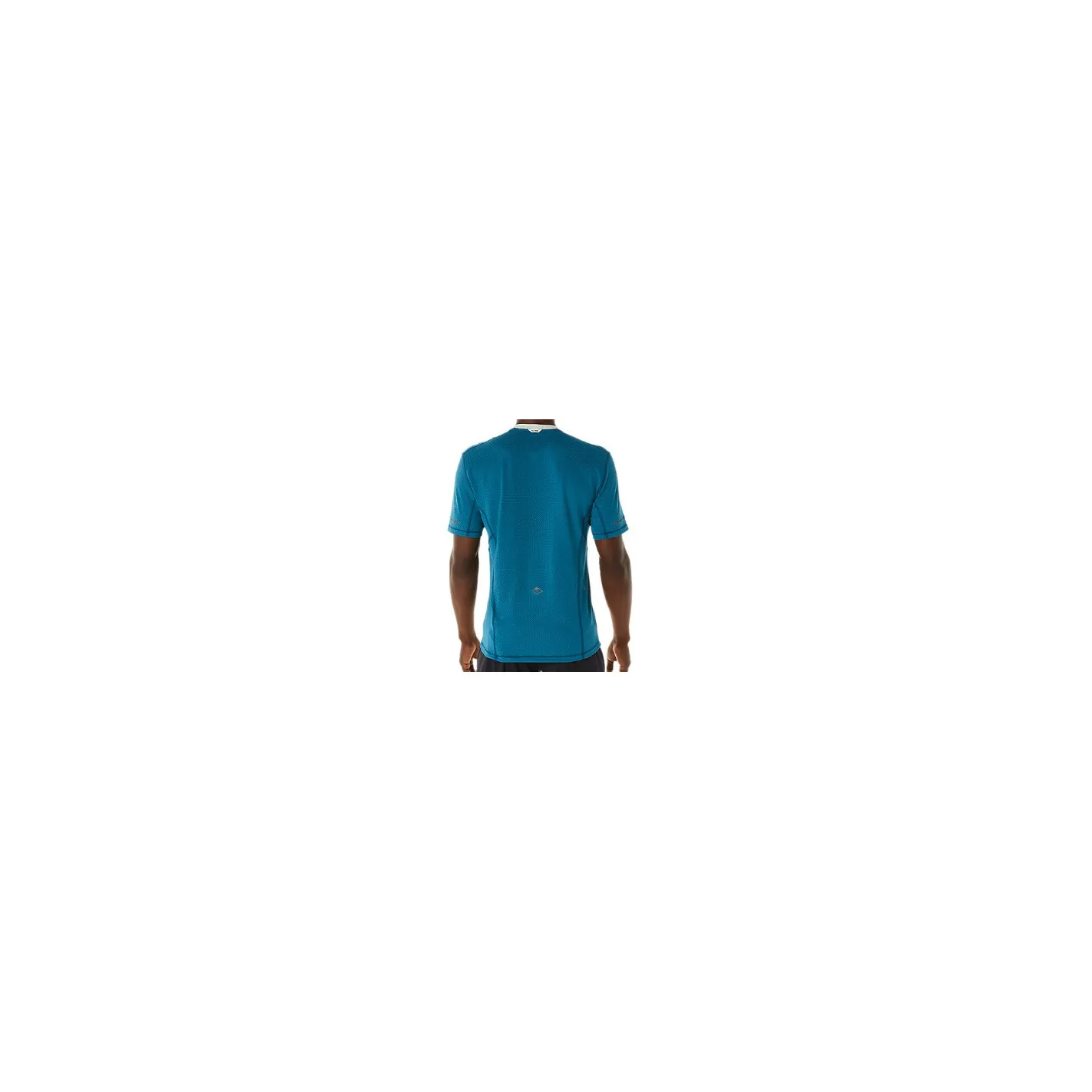 T-Shirt Running ASICS Homme FUJITRAIL SS TOP Turquoise / Bleu PE 2023