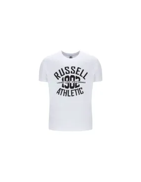 T-shirt Russell AMT A40201 Blanc Homme