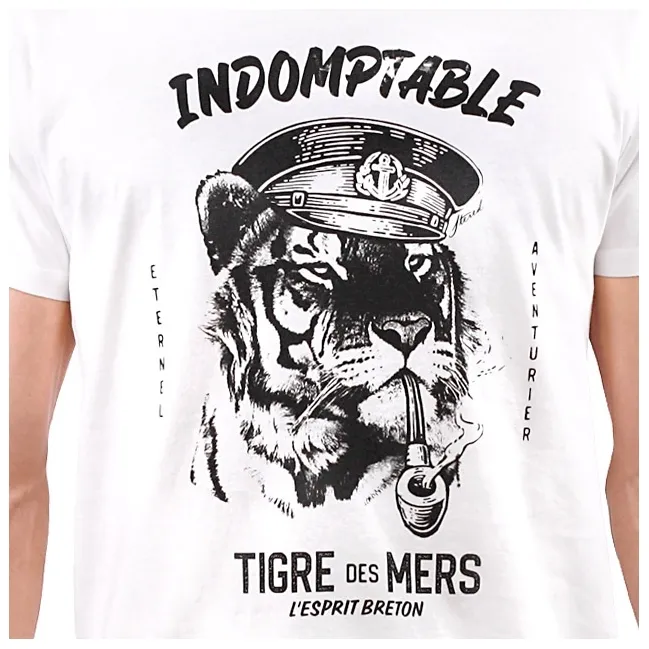 T-shirt Tigre des Mers - Blanc