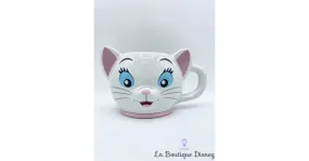 Tasse Marie Les Aristochats Disney Store mug chat blanc relief 3D