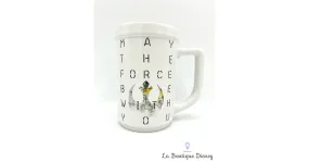 Tasse May the Force Be With You Star Wars Disney Parks 2018 mug alliance rebelle blanc