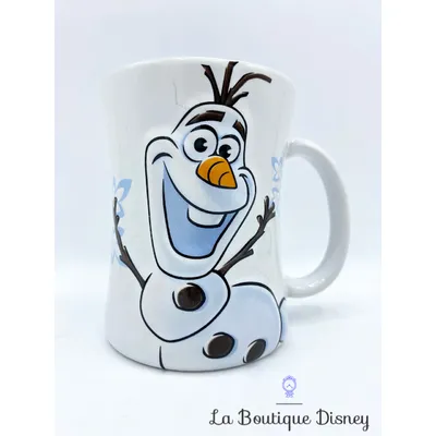 Tasse Olaf Portrait La reine des neiges Disneyland Paris mug Disney bonhomme de neige blanc