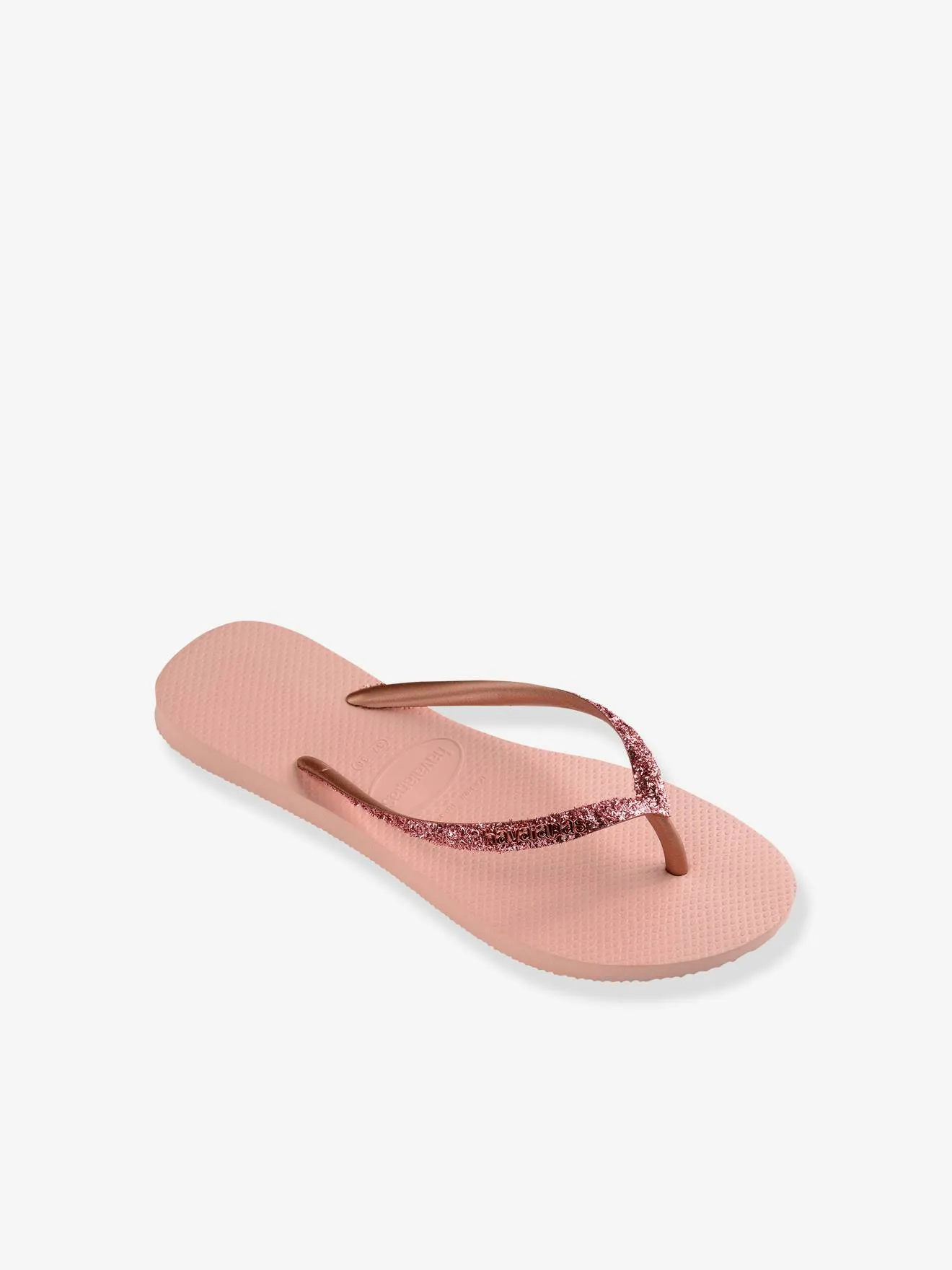 Tongs enfant Slim Glitter II HAVAIANAS rose - Havaïanas