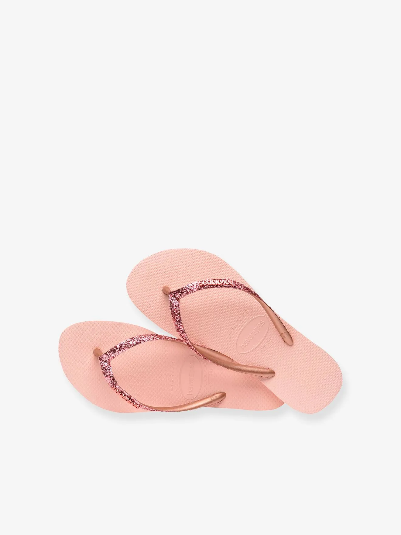 Tongs enfant Slim Glitter II HAVAIANAS rose - Havaïanas