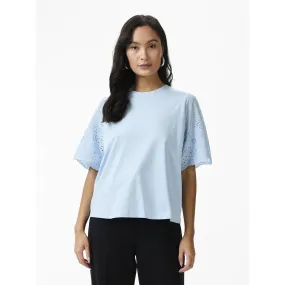 Top manches courtes Turquoise en coton | 3 Suisses