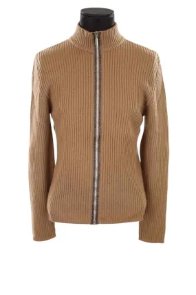 Tricot Gerard Darel camel en laine pour femme, taille 40, en très bon état