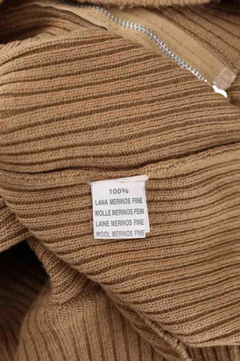 Tricot Gerard Darel camel en laine pour femme, taille 40, en très bon état