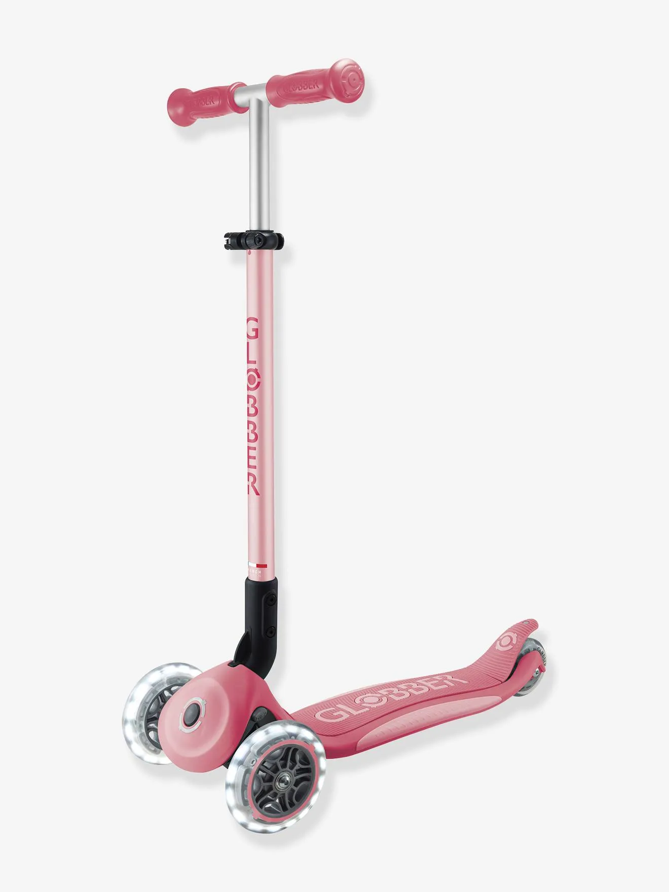 Trottinette 3 roues Primo Light - GLOBBER rose - Globber