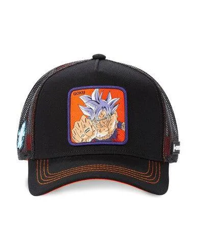 TRUCKER CAPSLAB GOKU ULTRA INSTINCT NOIR/ORANGE