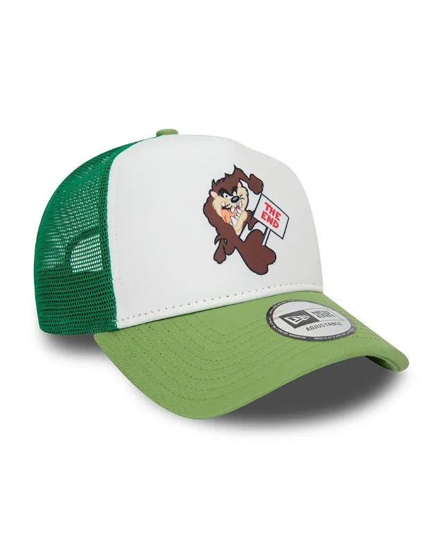 TRUCKER NEW ERA VERT/BLANC TAZ LOONEY