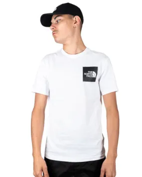 TSHIRT THE NORTH FACE FINE BLANC