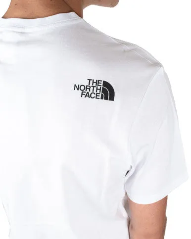 TSHIRT THE NORTH FACE FINE BLANC