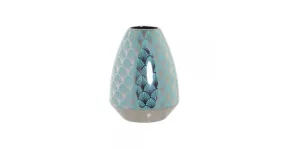 Vase turquoise en porcelaine