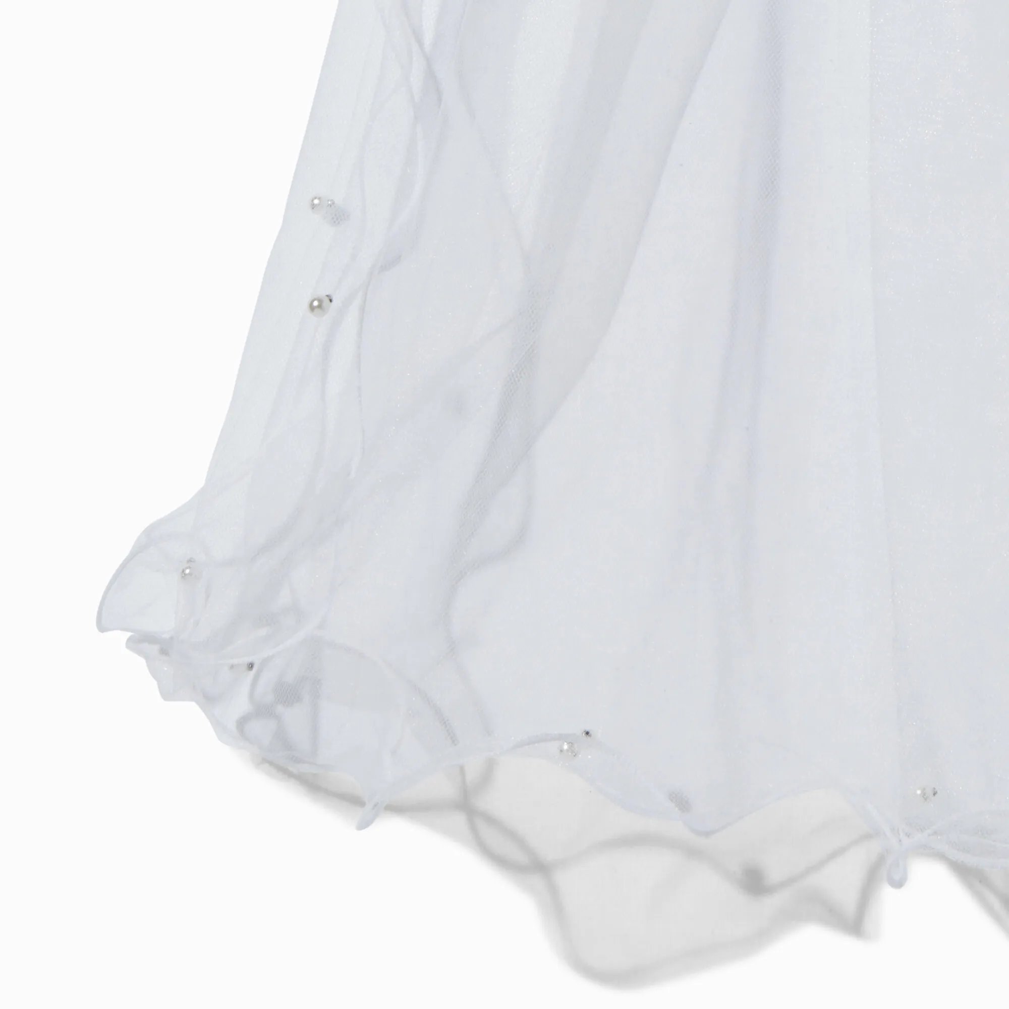 Voile avec halo blanc pour grande occasion Claire's Club