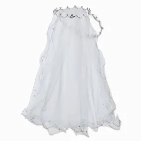 Voile avec halo blanc pour grande occasion Claire's Club