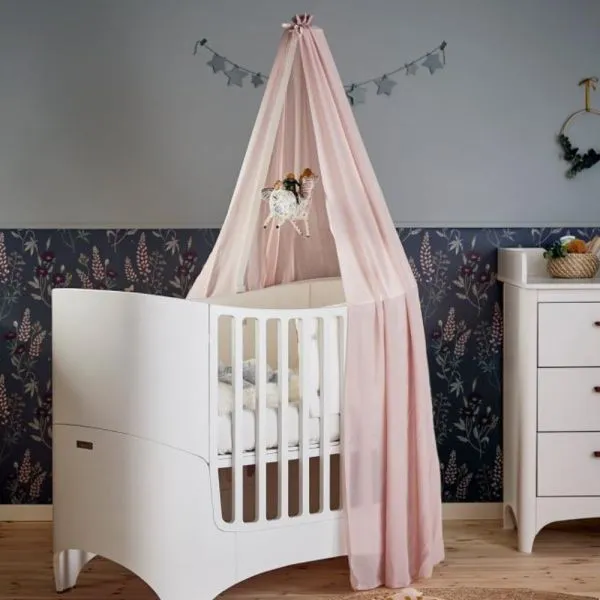 Voile de lit bébé Classic Rose Pastel