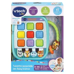 VTECH BABY - Tablette Sensorielle des Baby Loulous bleu - Vtech